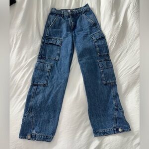 Aritzia 90s Millie Hi Rise Cargo Jeans